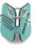 Custom Engraved Copter Farm Dog Collar Accessories | Art & Real Leather Bags | Turquoise Rectangle Design - Buy Online on SooperMarket.com