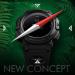 Mens Military Digital Sports Watch with Survival Compass | 50M Waterproof, 3 Alarm, Stopwatch | Black - Buy Online on SooperMarket.com
