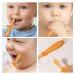 Children's 2-in-1 Soft Bristle Toothbrush & Bite Ring | Deep Cleaning Toddler Toothbrush for Kids - Ghirting - Buy Online on SooperMarket.com