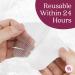 8 Pads Hydrogel Pads for Breastfeeding Soreness Support - Immediate Relief Nipple Gel Soothing Pads - Easy Apply Gel Nipple Pads for Breastfeeding - Reusable Form Adjusting Breastfeeding Gel Pads - Buy Online on SooperMarket.com