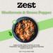 Zest Tomato Mushroom and Green Pepper Pasta Sauce 340g Vegan Dairy & Gluten Free Plant Based No Added Sugar - Buy Online on SooperMarket.com
