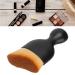 Shop Curving Wine Glass Foundation Brush for Liquid Makeup | Best Base Makeup Brush (Brown - Buy Online on SooperMarket.com
