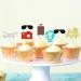 Cyodoos 24 PCS Travel Bon Voyage Airplane Cupcake Toppers Airplane Suitcase map Cake Topper Picks for World Awaits Travel Themed Party Birthday Party Baby Shower Wedding Party Decorations - Buy Online on SooperMarket.com