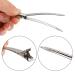 Duck Bill Hair Clips 3.5 Inches - 24 Piece Metal Alligator Curl Clips for Women Styling - Buy Online on SooperMarket.com