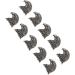 30 Pcs Retro Decor Diy Bag Suitcase Rivets Hand Decor Alloy Rivets Bags Leather Jacket Leather Goods - Buy Online on SooperMarket.com