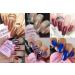 AIMEILI Christmas Glitter Gel Nail Polish Set Soak Off UV LED Gel Polish Sparkle Multicolour/Mix Colour/Combo Colour Of 6pcs X 10ml - Gift Kit 29 KIT6-29 1.67 ml (Pack of 6) - Buy Online on SooperMarket.com