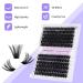 Buy 240 Individual Eyelashes: DIY Cluster Extensions 12-16mm | 60p & 80p Mix for At-Home Use - Buy Online on SooperMarket.com