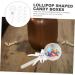 KALLORY 12pcs Fairy Stick Candy Box Christmas Sto Candy Containers for Wedding Party Candy Case Box 14X6X6CM Transparent - Buy Online on SooperMarket.com