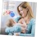 VICASKY Nursing Pads - 4 Sets Reusable Breastfeeding Cushions Washable Polyester Cotton Covers for Mothers - Ultra-Soft & Eco-Friendly - Buy Online on SooperMarket.com