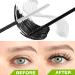 Lash Glue Bond and Seal Eyelash Cluster Lashes Extension Glue for DIY Individual Eye Lash Extensions Clear Super Strong Hold 72 Hours Waterproof Mascara Wand Eyelash Glue for Sensitive Eyes - Buy Online on SooperMarket.com