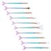Soft 10PCS Makeup Brushes Set | Professional Blending & Cosmetics Tools for Eyes Blush & More - Buy Internationally - Buy Online on SooperMarket.com