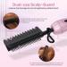 Ceramic Hot Comb for Wigs Afro Hair & Beard | Anti-Scald Straightening Comb | Electric Press Comb with Adjustable Temperatures | Dual Voltage | 60 Min Auto Shut Off | Pink - Buy Online on SooperMarket.com