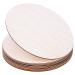 Wood Circles for Crafts Audab 12 Pack 12 Inch Unfinished Wood Rounds Wooden Cutouts for Crafts Door Hanger Door Design Wood Burning