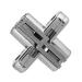 Buy Invisibly Hidden Cross-Covered Sensory Necklace - White Hinges Cabinet Fittings & Toddler Bite Ring Pearl Door Hinge | Silver XS (S) - International Shipping Available - Buy Online on SooperMarket.com