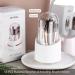BS-MALL 18 Pcs Premium Synthetic Makeup Brush Set with Brush Holder - White - Buy Online on SooperMarket.com