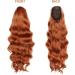 YEESHEDO Ginger Long Wavy Ponytail Hair Extension 24 Inches - Clip in Drawstring Curly Synthetic Hairpiece for Women - Buy Online on SooperMarket.com