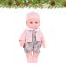 Hudhow's born toddler - Simulation -Redgeburt |Returned newborns with clothes and pacifiers flexible hands and feet great gifts for small children ash flowers