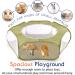 Pawaboo Small Animals Playpen - Waterproof Pet Cage Tent with Breathable Cover, Indoor/Outdoor Fence for Small Pets - Avocado Green - Buy Online on SooperMarket.com