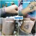 Oottati 6 Sheets Semi Permanent Tattoo Stickers - Chinese Character Sanskrit Zen Loyalty Design - Long Lasting 1-2 Weeks Temporary Tattoo with Realistic Appearance - Buy Online on SooperMarket.com