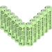Ni-MH Rechargeable AA Batteries 1.2V 1200mAh - High Capacity for Solar Lights Mouse & Keyboard (Pack of 12 - Buy Online on SooperMarket.com