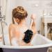 MAVGV Scalp Massager Shampoo Brush Loofah Set with Long Handle Back Brush and Bath Loofahs - Buy Online on SooperMarket.com