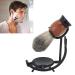 Bartrasierer Holder & Shaving Soap - Premium PU Alloy & Wood Soap Shell for Beard Care | Dry & Safe | International Shipping Available - Buy Online on SooperMarket.com