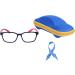 JoXiGo Blue Light Blocking Computer Glasses for Kids (Ages 3-7) - Includes Glasses Strap & Case - Red - Buy Online on SooperMarket.com