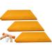 3pk Original German Shammy Towels Super Absorbent Chamois Cloths Large Size 20x27 Inch For Home Kitchen Bathroom Car Pet Stains (Orange)