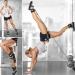 Eikeji Foot Loops Cable Pull Set - 2-Piece D-Ring Foot Cuffs & Carabiners for Fitness Training - Leg Extensions & Glute Workout for Men & Women - Buy Online on SooperMarket.com