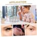 PLAFOPE 8pcs Mascara Empty Tube Empty Mascara Tube and Wand Diy Mascara Bottle Miss Growth Fluid Round - Buy Online on SooperMarket.com