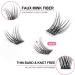 168 Pcs Cluster Eyelash Extensions Kit | DIY Lashes Extension Kit with Bond & Seal | Individual Lashes Kit for Home | 9-16mm Mixed Wide-stem Cluster Lash | Includes Applicator | 1 Count - Buy Online on SooperMarket.com