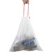 Doryh 2.5 Gallon White Drawstring Trash Bags - Pack of 2 (240 Bags Total) - Buy Online on SooperMarket.com