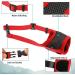 Shop Wllhyf Soft Nylon Dog Muzzle | Breathable & Comfortable Biting Chew Prevention | Adjustable Muzzle for Small Dogs (Red M) - Buy Online on SooperMarket.com