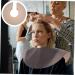 MUSISALY Hair Dye Cloth Hairdressing Neck Collar Stylist Cutting Collar Hair Cutting Collar Coloring Cape for Hair Dye Salon Hair Dye Collar Haircut Neck Guard Haircut Neck Cape Cover 40X40CM - Buy Online on SooperMarket.com