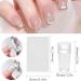 Feather Nail Art Stamping Kit - 4 Templates, Stamper, Scraper, Dreamcatcher Plates for DIY Manicure - Style 1 - Buy Online on SooperMarket.com