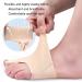 Bale Toe Bandage - Soft & Elastic Foot Pain Relief | Breathable Silicone Pads for Comfortable Sleep - Buy Online on SooperMarket.com