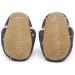 Dotty Fish Suede Baby Slippers | Warm Fleece Lined Infant Toddler Shoes | Non-Slip Soft Sole Boys Girls | Silver Stars 0-6 Months - 5-6 Years - Buy Online on SooperMarket.com