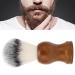 Ankroyu Shaving Brush - Professional Razor Brush for Men with Wooden Handle | Ideal for Hairdressing Salons & Beard Grooming - Buy Online on SooperMarket.com