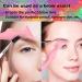 Reusable Silicone Winged Eyeliner Stencils - 5 in 1 Multi-Purpose Makeup Tool for Beginners - Pink - Buy Online on SooperMarket.com