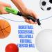 Sportbit Ball Pump with 5 Needles Set - Universal Hand Pump for Volleyball Basketball Football Soccer & Gymnastics - Inflatable Air Pump in Green - Buy Online on SooperMarket.com