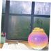 Warmhm Round Serving Tray & 4 Glass Bowls - Oil Replacement Heating Plate & Wax Melting Inserts - Transparent 12x12cm x 2pcs - Ideal for Serving & Storage - Buy Online on SooperMarket.com