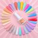 SAVILAND 42PCS Gel Nail Polish Kit - 32 Colors 7.5ML Set with Bases, Glossy & Matte Top Coats - Summer Gel Manicure DIY Gift - Buy Online on SooperMarket.com