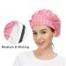 Adjustable Red Working Caps Tie Back Bouffant Hats for Women Men - One Size Fits All - Buy Online on SooperMarket.com