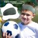 Elastic Kids Sports Wicking Headbands Set - 8 Pieces | Breathable Athletic Sweatbands for Boys and Girls | Ideal for Football, Basketball, Running | Toddler to Children Size - Buy Online on SooperMarket.com