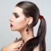 WLLHYF 2 Pcs Velvet Hair Bands Red Scrunchies - Large Size Elastic Ponytail Holders & Wristband Hair Accessories for Girls and Women - Valentine's Day Gift - Buy Online on SooperMarket.com