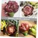 ORFOFE decorate props fake vegetables artificial flower Rose wedding fake artichoke ornament artificial wedding decors Model fake vegetable model artichoke artificial flower - Buy Online on SooperMarket.com