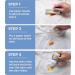 1/2/3PCS Emergency Stain Remover Roller-ball Cleaner Magic Stain Remover Rolling Bead Clothes Stain Remover-Roll Bead Design Portable No-wash Instant Stain Remover Pen (1 PCS) - Buy Online on SooperMarket.com