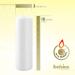 Buy Ivyline White Pillar Candle 250x80mm | Premium Quality Candle for Home D cor | International Shipping - Buy Online on SooperMarket.com