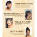 Joyeee Braid Gel Twist Lock Edge Control Gel for Hair Defining Curly Hair Favorite No White Residue Extreme Hold & Reduces Frizz for Braids Locs Twists Cornrows Wavy or Kinky Hair 113.5g Yellow-4oz - Buy Online on SooperMarket.com