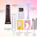 Lash & Brow Tint Kit - DIY Eyelash & Eyebrow Dye Set for 6 weeks of Voluminous Black Stained Mascara Look - Buy Online on SooperMarket.com